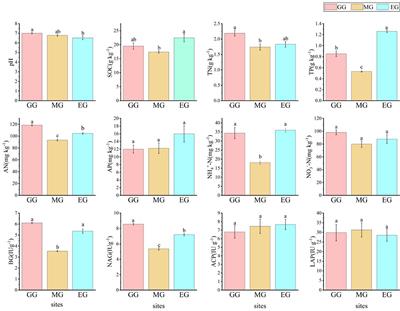 Effects of different grassland use patterns on soil bacterial communities in the karst desertification areas